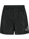 VLTN star logo swim shorts black - VALENTINO - BALAAN 1