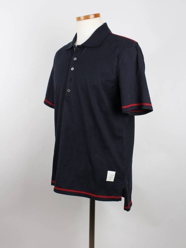 Collar tee size 1 - THOM BROWNE - BALAAN 2