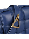 Gold Padded Cassette Cross Bag Navy - BOTTEGA VENETA - BALAAN 9