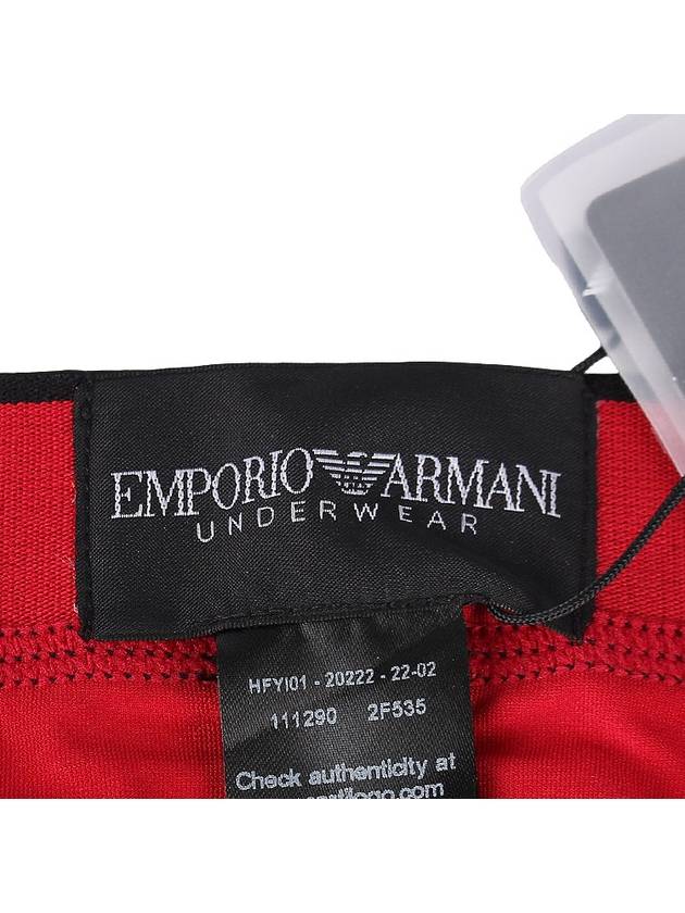 Men's Micro Trunk Briefs Red - EMPORIO ARMANI - BALAAN 10