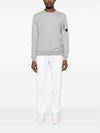 Light Fleece Sweatshirt Grey - CP COMPANY - BALAAN 5