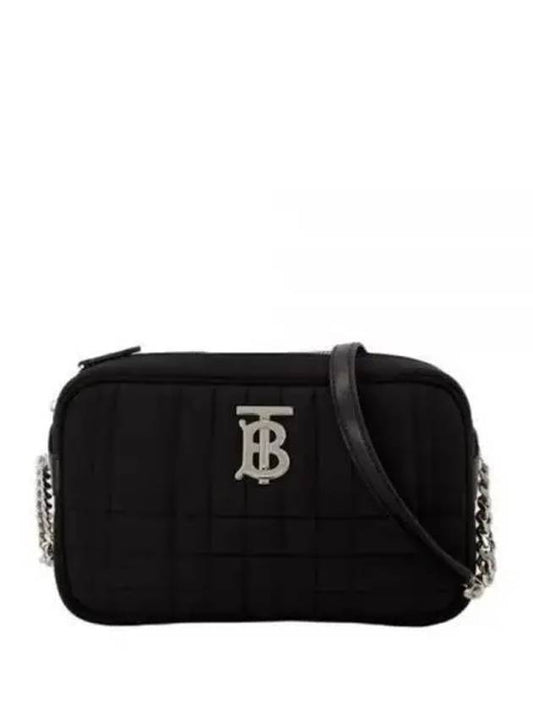 Fabric Lola Camera Crossbody Bag Black - BURBERRY - BALAAN 2