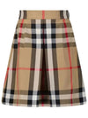 24 Vintage Check Beige miniskirt 8061826140338 N BURBE A7028 - BURBERRY - BALAAN 2