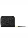 Monogram Empreinte Zipper Coin Purse Black - LOUIS VUITTON - BALAAN 7