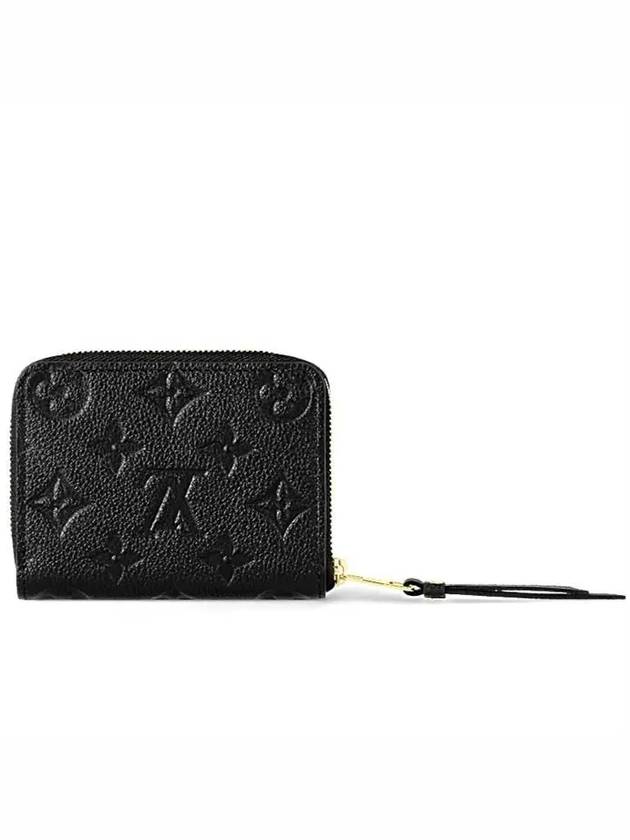 Monogram Empreinte Zipper Coin Purse Black - LOUIS VUITTON - BALAAN 7