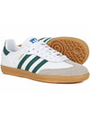 Samba OG Low Top Sneakers White Green - ADIDAS - BALAAN 3