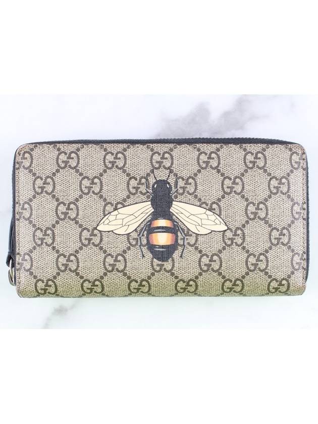 bee zipper long wallet - GUCCI - BALAAN 3