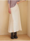 Setin Long Skirt Ivory - CORCA - BALAAN 3