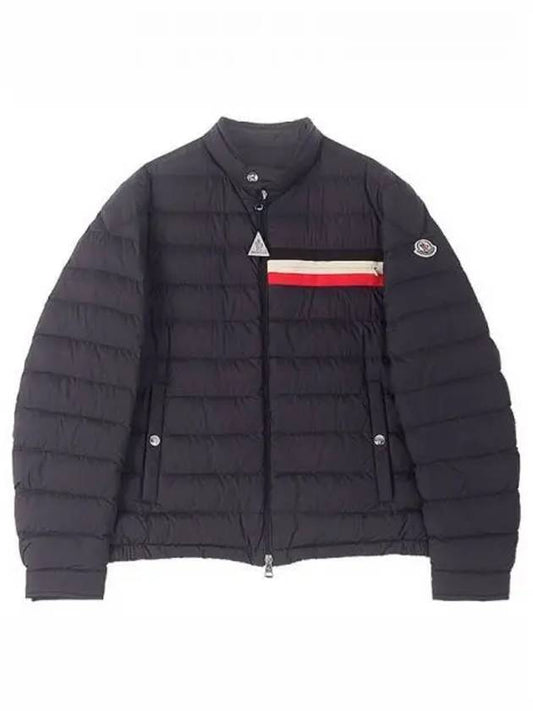 1A52700 5396F 742 YERSES Arm Logo Three Stripe Zipper Lightweight Padded Jacket Navy Men s TEO 270239 - MONCLER - BALAAN 1