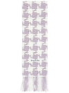 Hound Check Muffler Lilac White - ACNE STUDIOS - BALAAN 3