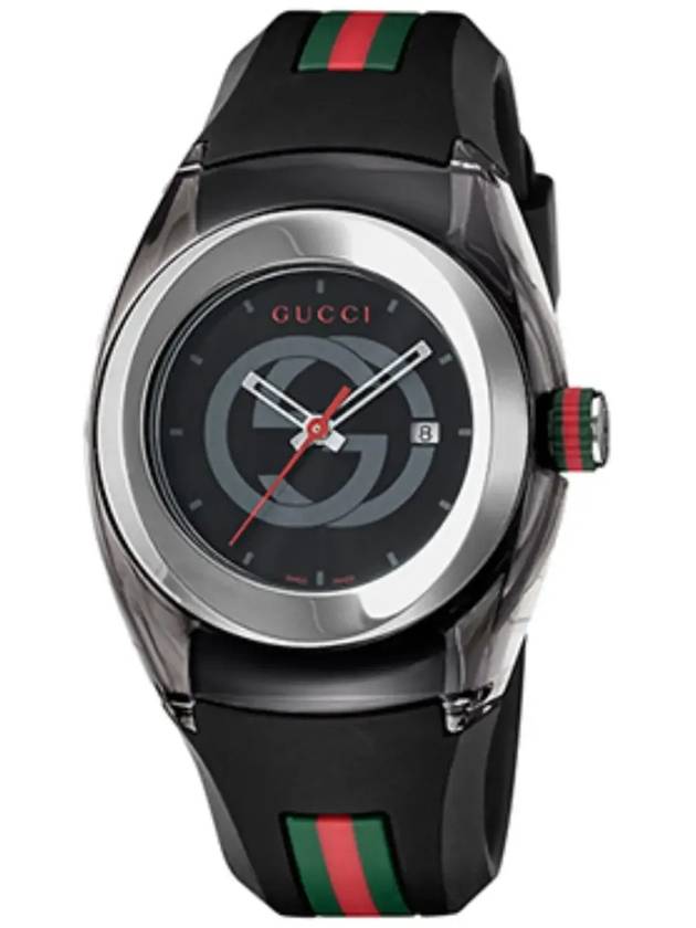 SYNC Urethane Watch Black - GUCCI - BALAAN 4