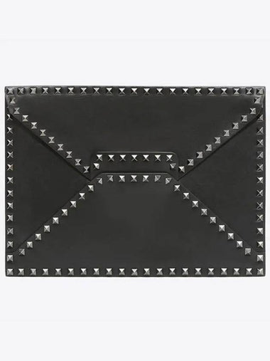 Unvelope Black Clutch NY2B0100 VN8 0NO - VALENTINO - BALAAN 1