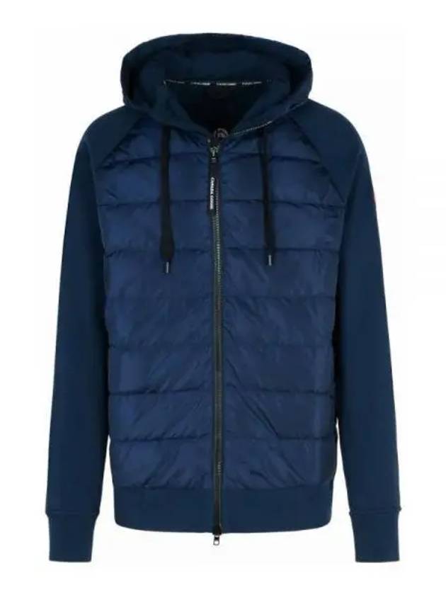 Hybridge Huron Zip-Up Hoodie Atlantic Navy - CANADA GOOSE - BALAAN 2