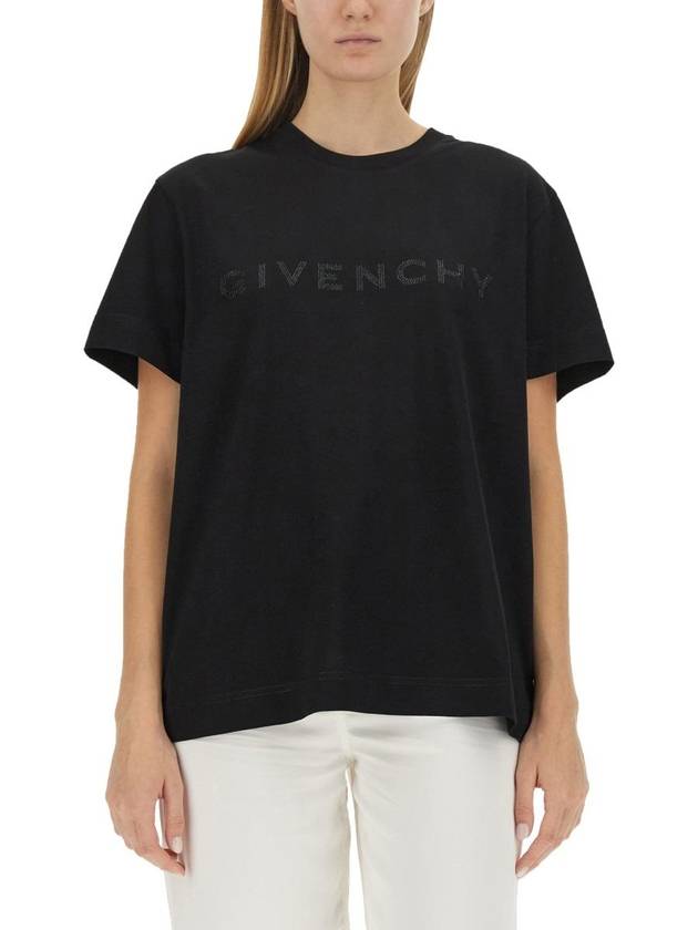 short sleeve t-shirt BW707Z3YGQ 001 - GIVENCHY - BALAAN 5