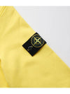 Stone Island Long Sleeve T Shirt 101561951V0030 Yellow - STONE ISLAND - BALAAN 4