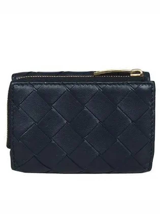 690568 Small Intrecciato 3 stage folder zipper wallet 1 - BOTTEGA VENETA - BALAAN 2