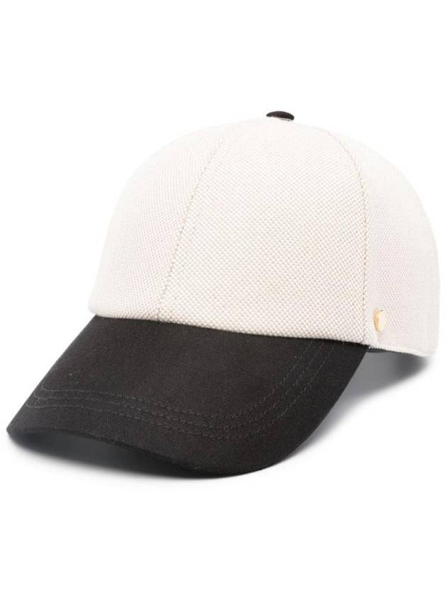 Salt Pepper Canvas Cap Hat 7V0073WP0332 - STELLA MCCARTNEY - BALAAN 1