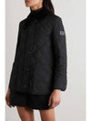 Diamond Quilted Thermoregulated Barn Jacket Black - BURBERRY - BALAAN 2