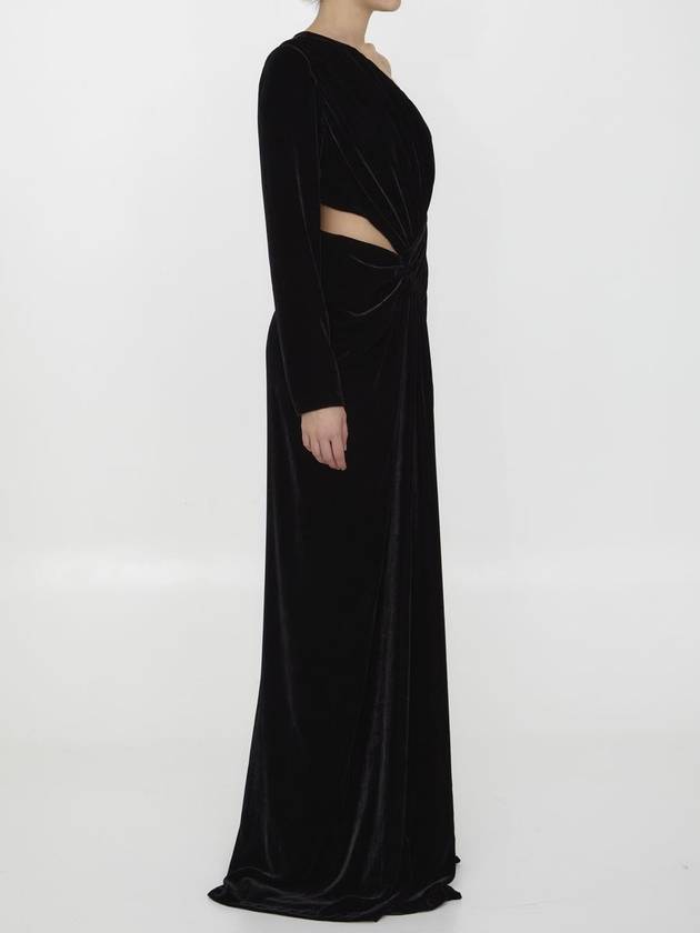 Black Velvet Dress - COSTARELLOS - BALAAN 2