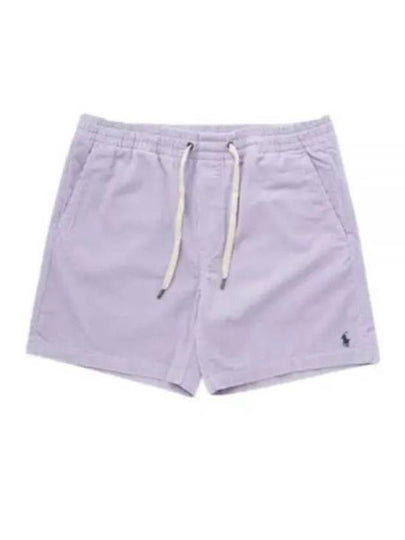 Cordyroy Prepster Shorts Purple - POLO RALPH LAUREN - BALAAN 2