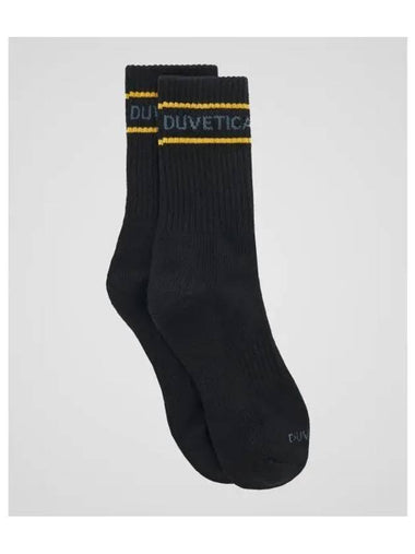 Etri M Black Unisex Socks - DUVETICA - BALAAN 1