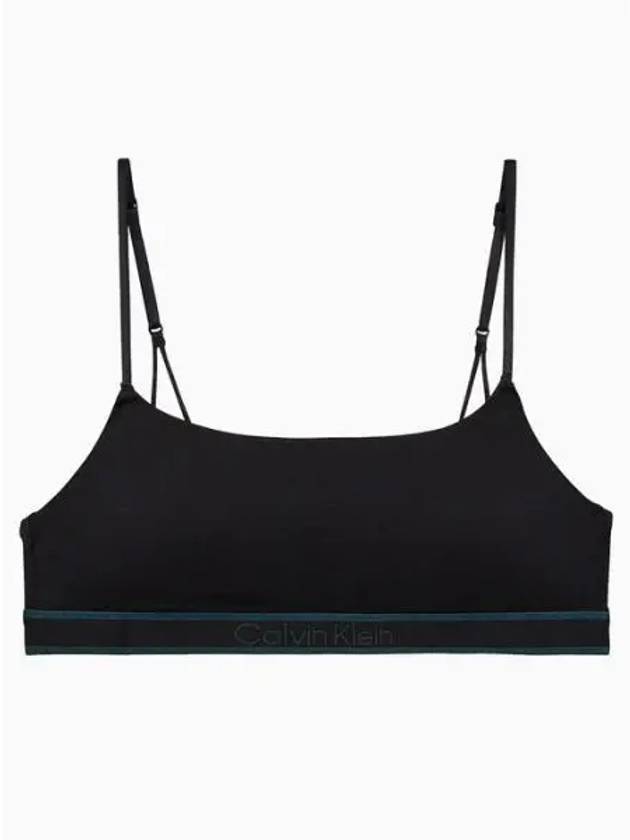 Underwear Women s Tonal Logo Cotton AF Lightly Lined Bralette QF7943ADUB1 - CALVIN KLEIN - BALAAN 1