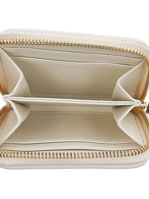 Matelasse Nappa Leather Coin Wallet White - MIU MIU - BALAAN 11