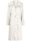 Women's Tourageville Trench Coat Cream - MONCLER - BALAAN 3