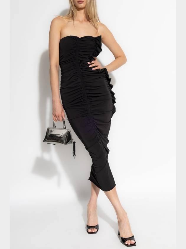 The Attico Strapless Dress, Women's, Black - THE ATTICO - BALAAN 2