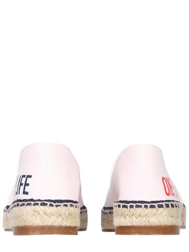 organic canvas espadrilles white - DSQUARED2 - BALAAN 4