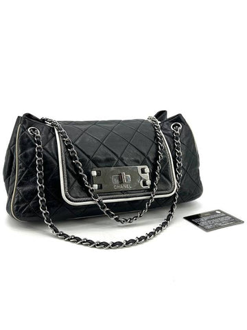 2 55 accordion chain shoulder bag - CHANEL - BALAAN 1