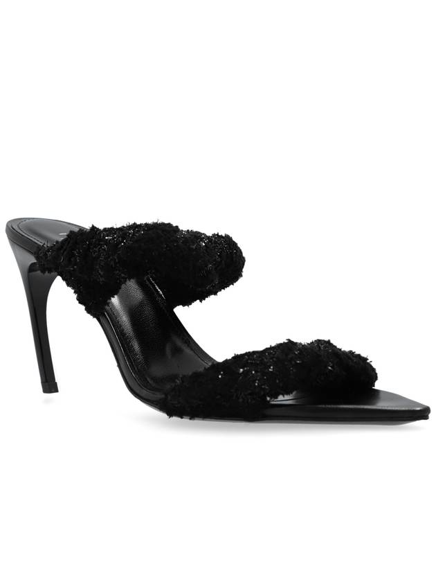 Iro Heeled Slippers Twisty, Women's, Black - IRO - BALAAN 4