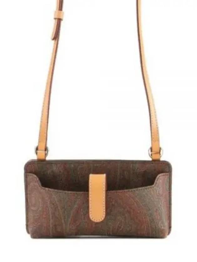 Paisley Phone Cross Bag Brown - ETRO - BALAAN 2