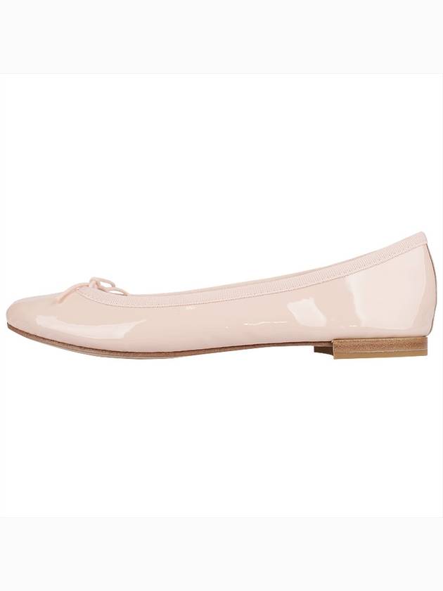 Women's Cendrillon Leather Ballerinas Flat Glossy Pink - REPETTO - BALAAN 4