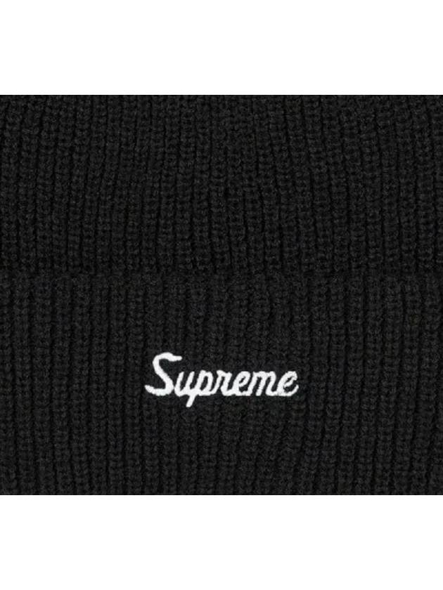 loose gauge beanie black FW24BN28 - SUPREME - BALAAN 2