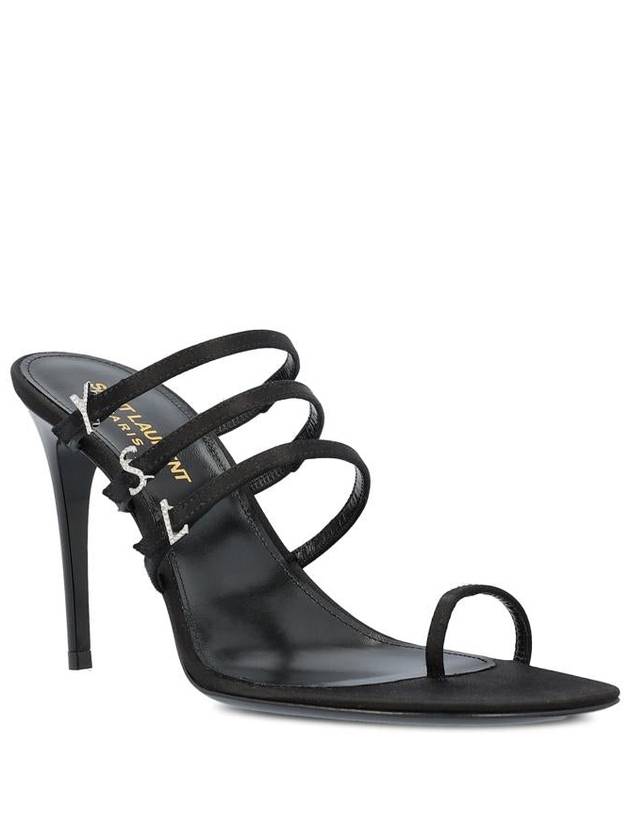 Sandals 7752149QNAG1000 BLACK - SAINT LAURENT - BALAAN 3