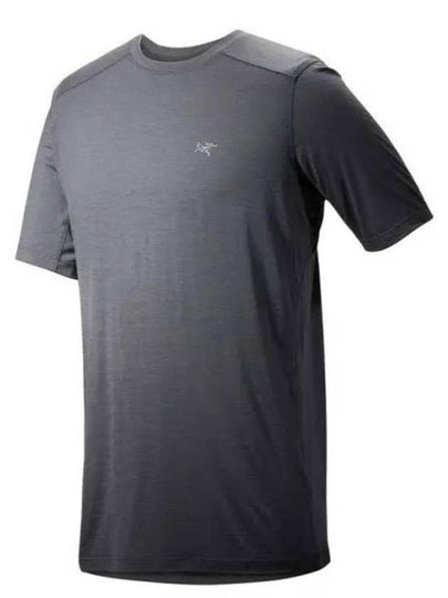 Ionia Merino Wool Short Sleeve T-Shirt Black - ARC'TERYX - BALAAN 2