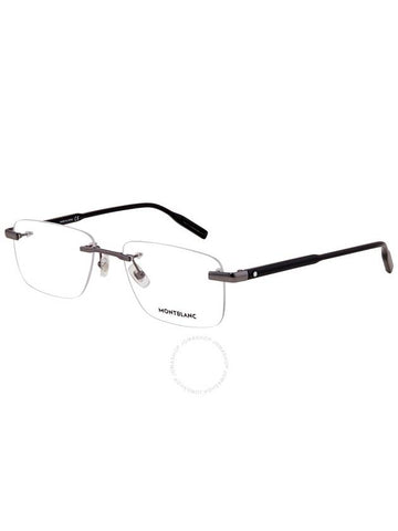 Montblanc Demo Rectangular Men's Eyeglasses MB0088O 001 56 - MONTBLANC - BALAAN 1