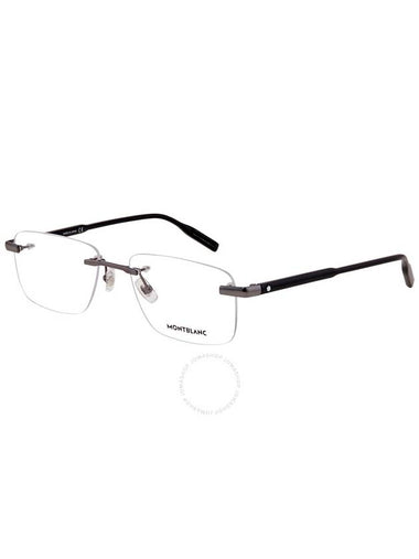 Montblanc Demo Rectangular Men's Eyeglasses MB0088O 001 56 - MONTBLANC - BALAAN 1