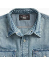 Polo RRL Denim Shirt 782873004001 - RALPH LAUREN - BALAAN 3