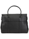 Small Bayswater Classic Grain Tote Bag Black - MULBERRY - BALAAN 5