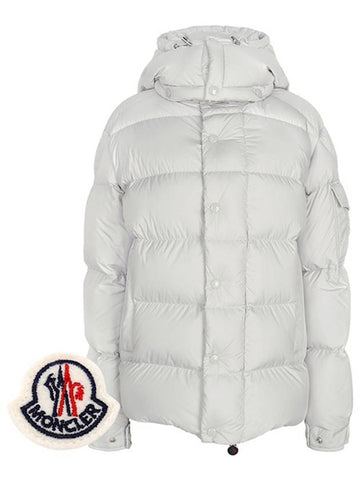 Gray Maya 70 Shorts Goose Down Jacket 1A00169 54A81 90D 00565 - MONCLER - BALAAN 1