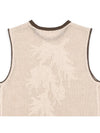 Men's Fruit Tangled Mesh Vest Beige - IOEDLE - BALAAN 8