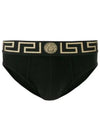 Greca Border Briefs Black - VERSACE - BALAAN 2