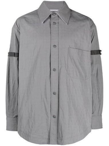 button front long sleeve shirt MJO165OF0496 - THOM BROWNE - BALAAN 1