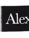 23 fw Logo Wool Scarf 7090114226Q1078 B0710399187 - ALEXANDER MCQUEEN - BALAAN.