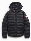 Crofton Hooded Down Padded Jacket Black - CANADA GOOSE - BALAAN 2