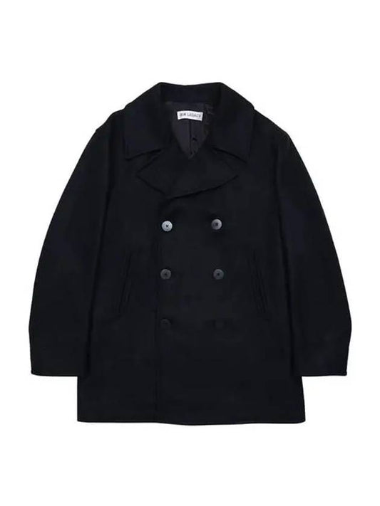 Coat PEACOAT Black Opulent Melton M4231PBO Peacoat - OUR LEGACY - BALAAN 2