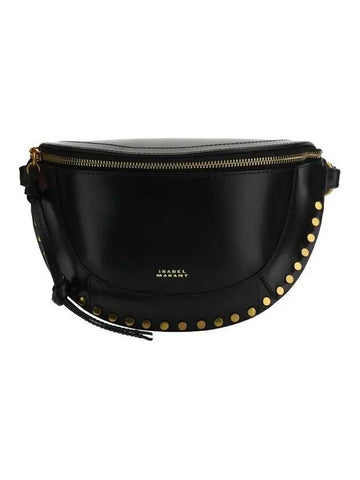 Skano Stud Trim Belt Bag Black - ISABEL MARANT - BALAAN 1