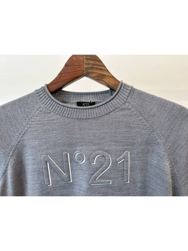 Kids Knit Sweater 953 N0119 Gray 16Y - Nº 21 - BALAAN 2